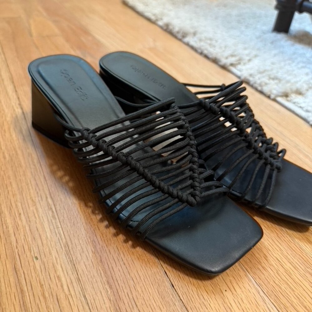 OpenEdit Block Heeled Sandals